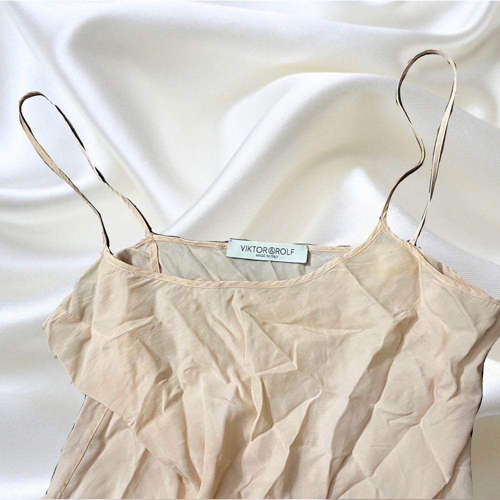 Viktor & Rolf Cream Slip Dress